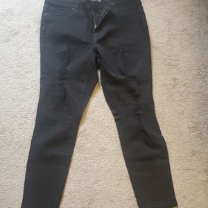 High-Rise Jegging Black 18 Reg 34 Waist